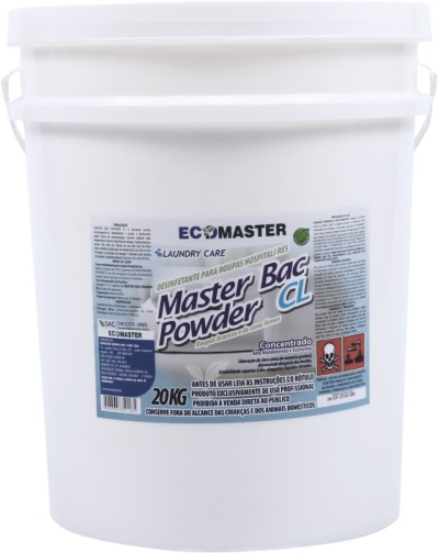 Ecomaster Bac Powder Cl Alvejante 20kg
